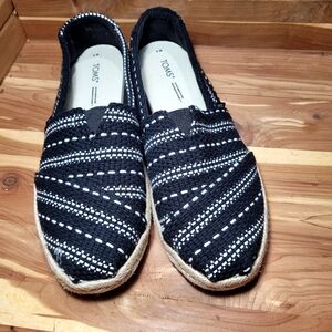 TOMS Women's Alpargata Platform Rope Size 9W